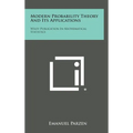 Modern Probability Theory and Its Applications: Wiley Publication in Mathematical Statistics - Hardcover