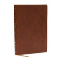 Student Study Bible: A Guide to Knowing and Living God's Word (Nkjv, Brown Leathersoft, Red Letter, Comfort Print) - Imitation Leather
