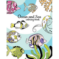 Ocean and Sea Coloring Book: Underwater Animals Activity and Coloring Book - Paperback