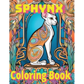 Sphynx Coloring Book: Whisk into Whimsy, A Captivating Sphynx Cat Coloring Adventure - Paperback
