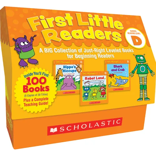 First Little Reader Box Set: Level D [With 5 Copies of 20 Titles Plus a 32-Pg Teaching Guide] - Boxed Set