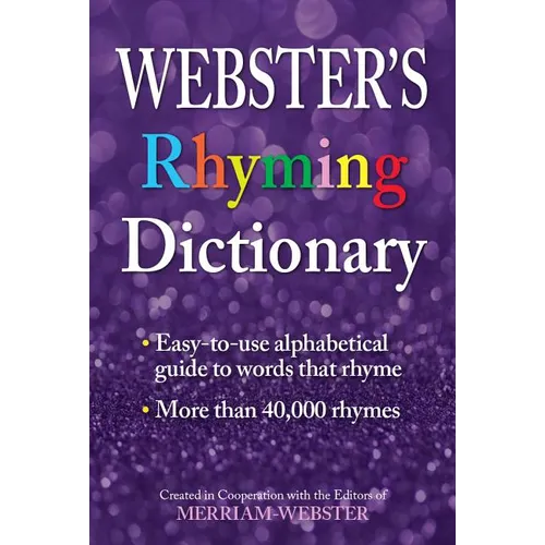 Webster's Rhyming Dictionary - Paperback