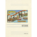 Vintage Lined Notebook Greetings from Ashland, Wisconsin - Paperback