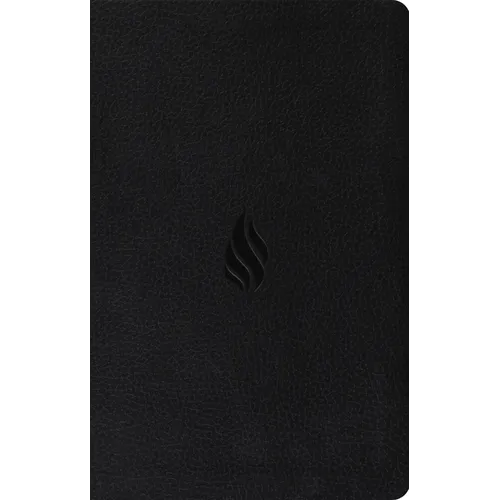 ESV Premium Gift Bible (Trutone, Midnight, Flame Design) - Imitation Leather