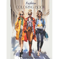 Fashion Coloring Book: For School Girls & Teens - Paperback