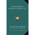 Homeopathic Materia Medica V2 - Hardcover