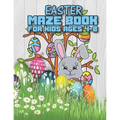 Easter Maze Book For Kids Ages 4-8: Happy Easter Mazes for Kids Ages 4-8: Maze Activity Workbook for Children: Games, Puzzles and Problem-Solving amaz - Paperback
