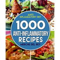 Anti Inflammatory Diet: 1000 Anti Inflammatory Recipes: Anti Inflammatory Cookbook, Kitchen, Cooking, Healthy, Low Carb, Paleo, Meals, Diet Pl - Paperback