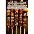 Sizzling Skewers: 105 Mouthwatering BBQ & Grilled Chicken Kabobs - Paperback