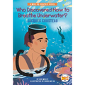 Who Discovered How to Breathe Underwater?: Jacques Cousteau: A Who HQ Graphic Novel - Hardcover
