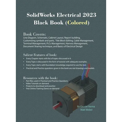 SolidWorks Electrical 2023 Black Book - Hardcover