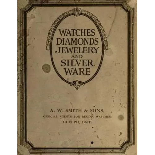 Watches diamonds Jewelery and silver ware - Paperback