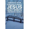 Espionage of the Lord God Almighty Jesus Holy Spirits and We the People - Hardcover