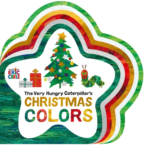 The Very Hungry Caterpillar's Christmas Colors - Board Book