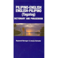 Pilipino-English/English-Pilipino Dictionary & Phrasebook - Paperback
