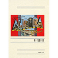 Vintage Lined Notebook Greetings from Aurora, Illinois - Paperback
