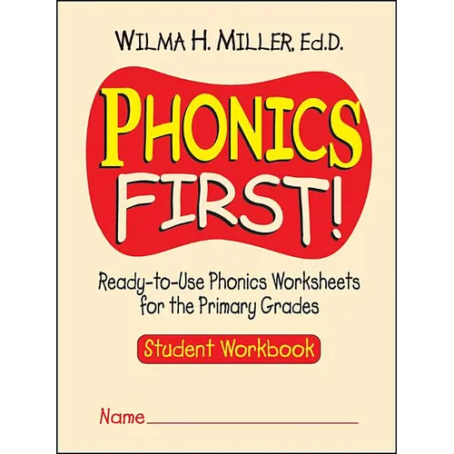 Phonics First!: Ready-To-Use Phonics Worksheets for the Primary Grades - Paperback
