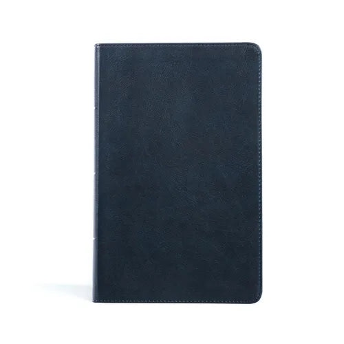 CSB Single-Column Personal Size Bible, Navy Leathertouch - Imitation Leather