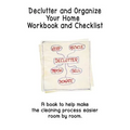 Declutter and Organize Your Home Workbook and Checklist: A book to help make the cleaning process easier room by room - Paperback