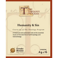 Humanity & Sin: A historical and systematic look at the essential issues of the doctrine of anthropology and hamartiology - Paperback