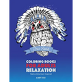 Coloring Books for Adults Relaxation: Native American Inspired: Adult Coloring Book; Artwork Inspired by Native American Styles & Designs; Animals, Dr - Paperback