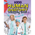 Kids Human Anatomy Colouring Book - Paperback