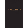 NLT Large Print Pew Bible (Hardcover, Black) - Hardcover