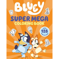 Bluey: Super Mega Coloring Book - Paperback
