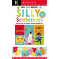 Mix & Match Silly Sentences Kindergarten Workbook: Scholastic Early Learners (Workbook) - Hardcover