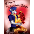 Furry Coloring Book: Coloring Book of Furries for Adults & Children - Paperback