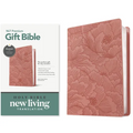 Premium Gift Bible Nlt, Filament Enabled (Leatherlike, Dusty Pink Petals, Red Letter) - Imitation Leather