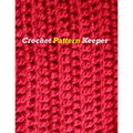 Crochet Pattern Keeper - Paperback