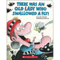 There Was an Old Lady Who Swallowed a Fly! (Board Book) - Board Book