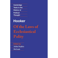 Hooker: Of the Laws of Ecclesiastical Polity - Paperback