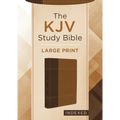 The KJV Study Bible, Large Print (Indexed) [Copper Cross] - Imitation Leather