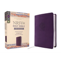 Nrsvue, Holy Bible with Apocrypha, Compact, Leathersoft, Purple, Comfort Print - Imitation Leather