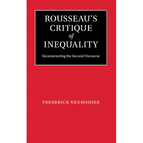 Rousseau's Critique of Inequality - Paperback
