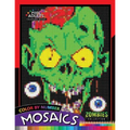Color by Number Mosaics: Zombie Collection Pixel for Adults Stress Relieving Design Puzzle Quest - Paperback