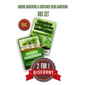 Indoor Gardening & Container Herb Gardening Box Set: 2 For 1 Discount - Paperback