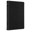 ESV New Testament with Psalms and Proverbs (Genuine Leather, Black) - Leather