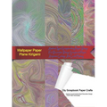 Wallpaper Paper Plane Kirigami Diy Scrapbook Paper Crafts Abstract Liquid Colorful Sheet Decorative Design Photo Paper Decoupage: Abstract Liquid Scra - Paperback