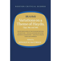 Variations on a Theme of Haydn: Norton Critical Score - Paperback