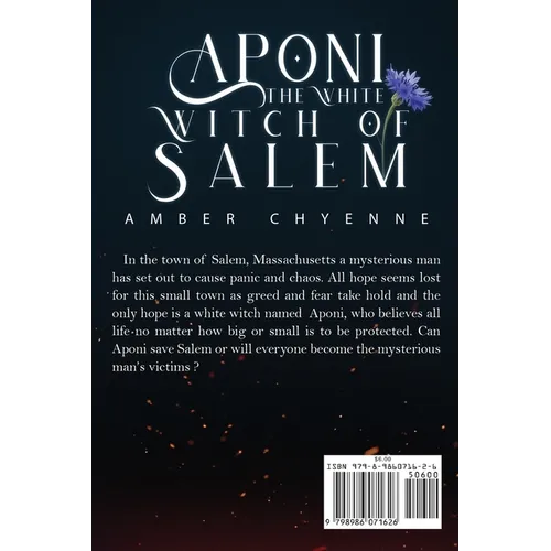 Aponi The White Witch Of Salem - Paperback