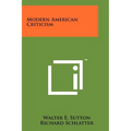 Modern American Criticism - Paperback