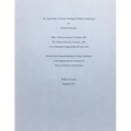 The Applicability of Systems Thinking to Modern Entrepreneurs - Paperback