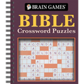 Brain Games - Bible Crossword Puzzles - Spiral