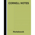 Cornell Notes Notebook: Note Taking Paper - Green - Paperback