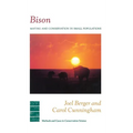 Bison: Mating and Conservation in Small Populations - Hardcover