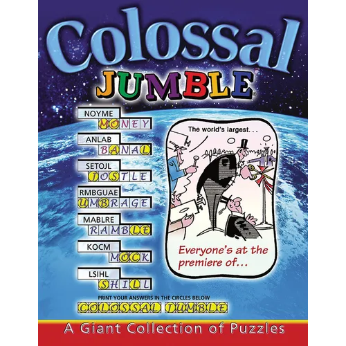 Colossal Jumble(r): A Giant Collection of Puzzles - Paperback