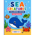 Sea Creatures Coloring Book for Kids - Paperback